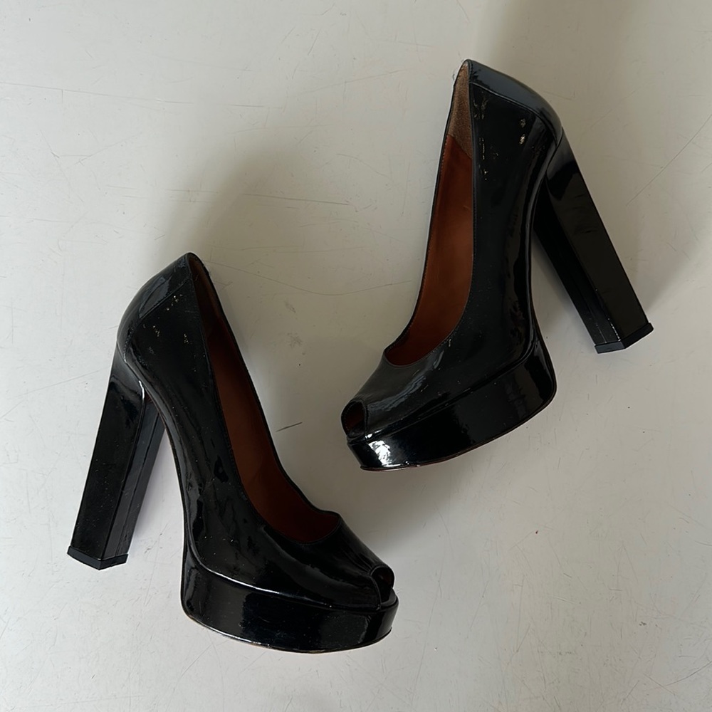 LANVIN !!! BEAUTIFUL LUXURY VINTAGE HIGH PLATFORM HEEL !!
